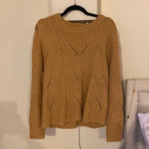 Cable knit madewell sweater